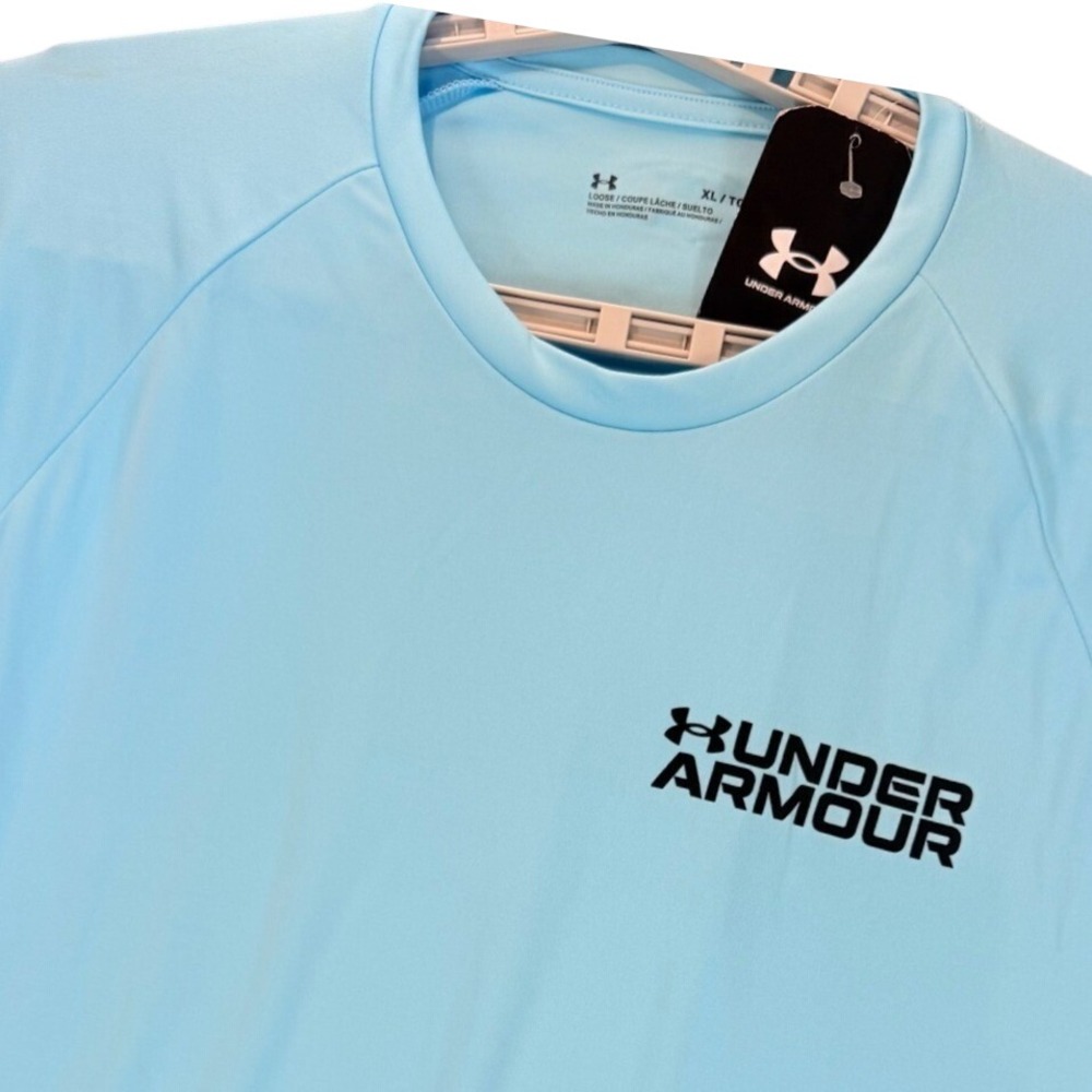 NEW Under Armour Velocity Graphic Long Sleeve Shirt Mens XL Athletic Lightweight